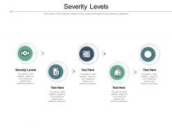 Severity levels ppt powerpoint presentation icon elements cpb