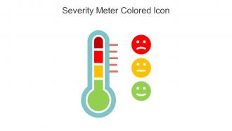 Severity Meter Colored Icon Icon In Powerpoint Pptx Png And Editable Eps Format