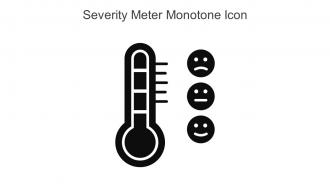 Severity Meter Monotone Icon Icon In Powerpoint Pptx Png And Editable Eps Format