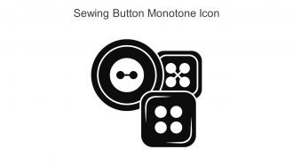 Sewing Button Monotone Icon In Powerpoint Pptx Png And Editable Eps Format