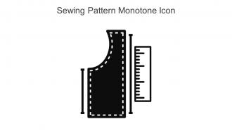 Sewing Pattern Monotone Icon In Powerpoint Pptx Png And Editable Eps Format
