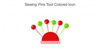 Sewing Pins Tool Colored Icon In Powerpoint Pptx Png And Editable Eps Format