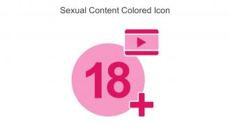 Sexual Content Colored Icon In Powerpoint Pptx Png And Editable Eps Format