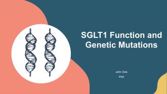 SGLT1 Function And Genetic Mutations PPT Template AT