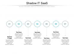 Shadow it saas ppt powerpoint presentation show example cpb