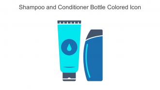 Shampoo And Conditioner Bottle Colored Icon In Powerpoint Pptx Png And Editable Eps Format