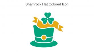 Shamrock Hat Colored Icon In Powerpoint Pptx Png And Editable Eps Format