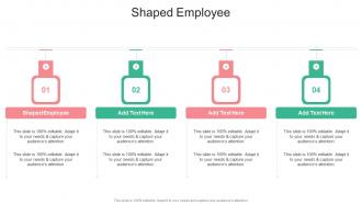 Shaped Employee In Powerpoint And Google Slides Cpb