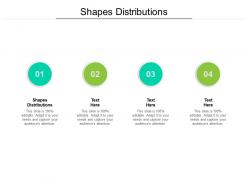 Shapes distributions ppt powerpoint presentation model gallery cpb