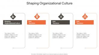 Shaping Organizational Culture In Powerpoint And Google Slides Cpb