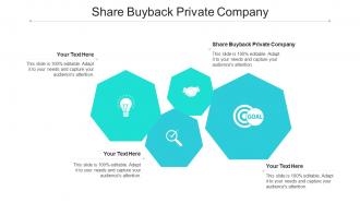 Share buyback private company ppt powerpoint presentation gallery shapes cpb