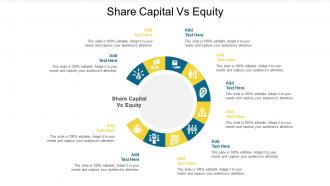 Share Capital Vs Equity Ppt Powerpoint Presentation Layouts Clipart Images Cpb