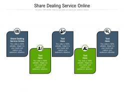 Share dealing service online ppt powerpoint presentation outline diagrams cpb