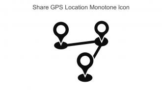 Share GPS Location Monotone Icon In Powerpoint Pptx Png And Editable Eps Format