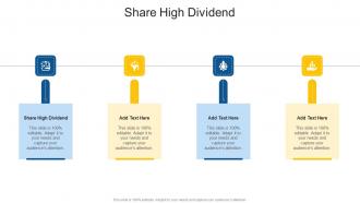 Share High Dividend In Powerpoint And Google Slides Cpb