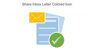 Share Inbox Letter Colored Icon In Powerpoint Pptx Png And Editable Eps Format