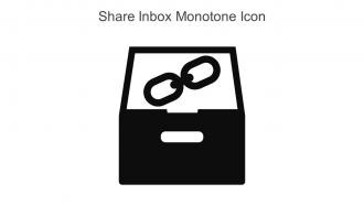 Share Inbox Monotone Icon In Powerpoint Pptx Png And Editable Eps Format