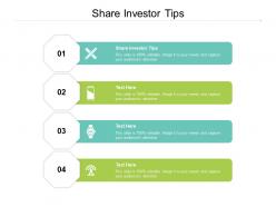 Share investor tips ppt powerpoint presentation professional background image cpb