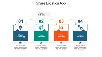 Share location app ppt powerpoint presentation outline slide download cpb