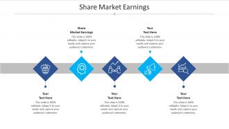 Share market earnings ppt powerpoint presentation infographics visual aids cpb