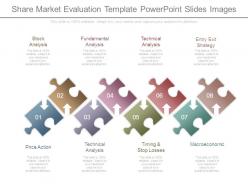 Share market evaluation template powerpoint slides images