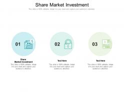Share market investment ppt powerpoint presentation summary file formats cpb