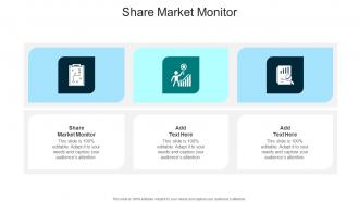 Share Market Monitor In Powerpoint And Google Slides Cpb