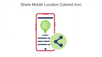 Share Mobile Location Colored Icon In Powerpoint Pptx Png And Editable Eps Format