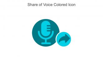 Share Of Voice Colored Icon In Powerpoint Pptx Png And Editable Eps Format