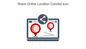 Share Online Location Colored Icon In Powerpoint Pptx Png And Editable Eps Format