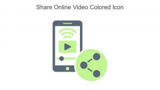 Share Online Video Colored Icon In Powerpoint Pptx Png And Editable Eps Format