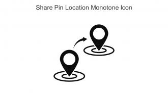 Share Pin Location Monotone Icon In Powerpoint Pptx Png And Editable Eps Format