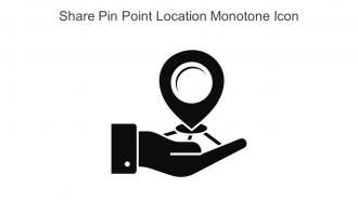 Share Pin Point Location Monotone Icon In Powerpoint Pptx Png And Editable Eps Format