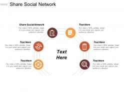 Share social network ppt powerpoint presentation inspiration example cpb