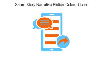 Share Story Narrative Fiction Colored Icon In Powerpoint Pptx Png And Editable Eps Format