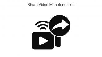 Share Video Monotone Icon In Powerpoint Pptx Png And Editable Eps Format