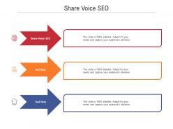 Share voice seo ppt powerpoint presentation portfolio layout cpb