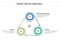 Shared calendar application ppt powerpoint presentation inspiration guidelines cpb