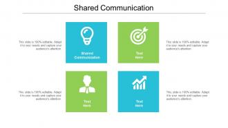 Shared communication ppt powerpoint presentation outline ideas cpb