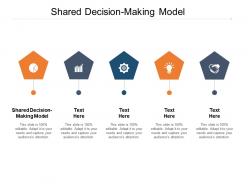 Shared decision making model ppt powerpoint presentation professional microsoft cpb