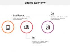 Shared economy ppt powerpoint presentation model portfolio cpb
