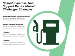 Shared expertise train support mentor market challenger strategies