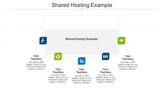 Shared hosting example ppt powerpoint presentation infographic template clipart cpb