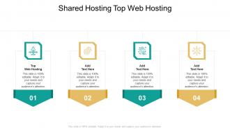 Shared Hosting Top Web Hosting In Powerpoint And Google Slides Cpb