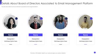 Shared Inbox Investor Funding Elevator Details About Board Directors Associated Email