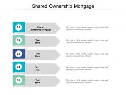 Shared ownership mortgage ppt powerpoint presentation professional ideas cpb