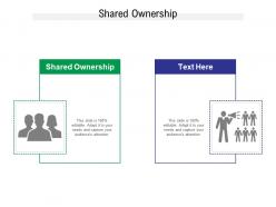 Shared ownership ppt powerpoint presentation icon aids cpb