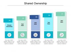 Shared ownership ppt powerpoint presentation ideas infographic template cpb