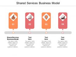Shared services business model ppt powerpoint presentation infographic template skills cpb