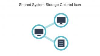 Shared System Storage Colored Icon In Powerpoint Pptx Png And Editable Eps Format